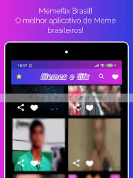 Se trata del programa memeflix stickers, la misma que se haya de forma gratuita en. Memeflix Brasil Memes E Gifs Com Audio For Android Apk Download