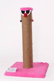 Cat Hause Palyaco Kedi Tirmalama Tahtasi 60x30x30 Cm Pembe