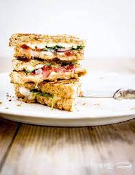 Grilled Italian Vegetarian Panini Recipe Vegetarian Panini Recipes Food