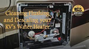 Cleaning Flushing And Descaling An Rv Water Heater How To Clean And Maintain Atwood Suburban Youtube