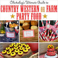 We've got country dinner recipes that are going to drive you wild. The Ultimate Guide To Country Western Or Farm Party Food