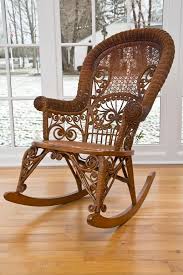 Antique Victorian Wicker Rocker Wicker Rocking Chair Wicker Rocker Victorian Wicker