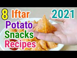 8 Iftar Potato Snacks Recipes For Ramadan 2021 Easy Ramadan Snacks Recipes Ramadan 2021 Youtube In 2021 Potato Snacks Iftar Snack Recipes
