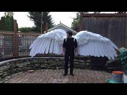 Articulated Pneumatic Wings Youtube Angel Wings Costume Wings Costume Wings