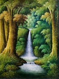 Dalam mengambar bentuk dituntut ketepatan bentuk benda yang digambar. Terbaru 30 Gambar Pemandangan Indah Air Terjun Top Info 22 Poster Pemandangan Air Terjun Download Gambar Lukisan Alam 3 Di Pemandangan Air Terjun Lukisan
