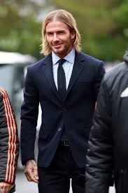 Have you ever though how beckham would have looked in a long hair. Bob It Like Beckham David Beckham Hairstyle David Beckham Long Hair David Beckham