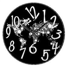 Bling clock is a clock app that helps you track time using some simple functions and commands. 12 Klukkur Ideas Wall Clock Clock Black Wall Clock
