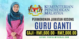 Info jawatan kosong guru 2021. Permohonan Jawatan Kosong Guru Ganti Kpm 2021 Minima Spm My Kerja