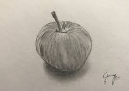 Daily Art Challenge 18 Apple Still Life Pencil Shading Art Challenge Daily Art