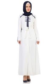 7 Iklim Gold Fermuar Detayli Pardesu Z2662 Beyaz Tesettur Giyim Modelleri Sik Ozgun Tasarimlar Ve Uygun Fiyatlarla Modasehra Fashion Dresses For Work Dresses