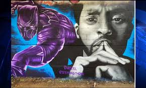 Dallas Mural Pays Tribute To Chadwick Boseman Nbc 5 Dallas Fort Worth