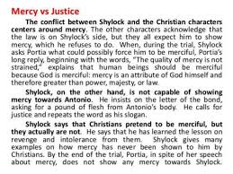 A page for describing ymmv: Merchant Of Venice Mercy And Justice 1067 Words
