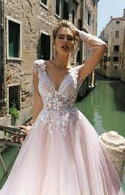 Felicity Wedding Dress Italian Romance Collection Italian Wedding Dresses Romantic Wedding Dress Lace Light Pink Wedding Dress