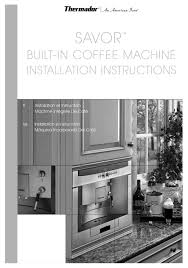 If you find an inaccuracy in our frequently asked questions, please let us know by using our contact form. Thermador Coffeemaker Installation Instructions Manual Pdf Download Manualslib