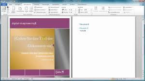 Jeder lebenslauf lässt sich optimieren. Design In Office 2007 Und 2010 Youtube