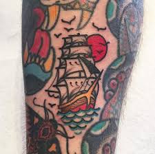 Filling The Gaps Traditional Tattoo Sleeve Traditional Tattoo Filler American Traditional Tattoo