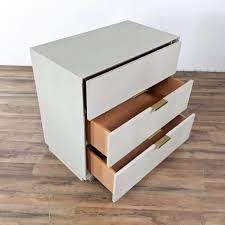 I found two ugly orangey colored oak filing cabinets at my local goodwill. Pair Of Pottery Barn Leah Nightstands The Local Flea San Francisco Bay Area