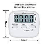 Ein blickfang in jeder küche. Digitaler Kuchentimer Magnetisch Eieruhr Timer Digital Kuchenuhr Stoppuhr Countdown Count Up Laut Ton Kuchenwecker Zeitmesser Kuche Kurzzeitwecker Mit Lcd Zum Kochen Backen Sport Lernen Mit Batterie Gewurzkarussell24