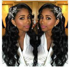 Speaking Of Wedding Hairstyles Wedding Hairstyles Half Up Half Down Black Women Wed Black Wedding Hairstyles Black Brides Hairstyles Thick Hair Styles