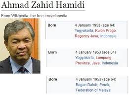 Ahmad zahid hamidi (born 4 january 1953) is a malaysian politician who has served as 8th president of the united malays national organisation (umno) and 6th chairman the ruling barisan nasional. Donplaypuks At Http Donplaypuks Blogspot Com Was Dpm Hm Ahmad Zahid Hamidi Born In Malaysia Or Java Indonesia Of Then Javanese Or Naturalised Malaysian Parents