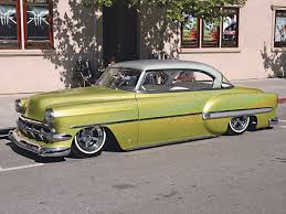 Yellow Sparkle 1954 Chevy Bel Air Cool Cars Classic Cars
