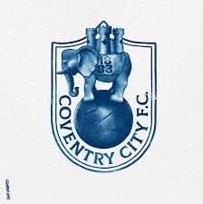 Get the coventry city 2018/19 squad photo desktop wallpaper. Daniel Norris Ø¯Ø± ØªÙˆÛŒÛŒØªØ± Retrofuturistic Reimagined Badge For Coventry City Coventry City Coventrycity Coventrycity Badge Design Crest Football Soccer Https T Co Z3p1m6mthu