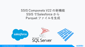 CData SSIS Componets V22 の新機能 SSIS でSalesforce からParquet ファイルを生成 | CData  Software Blog