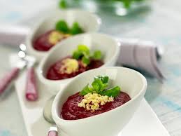 Veloute De Betterave Au Yaourt Recette En 2020 Recette Recette Facile Et Verrines Betterave