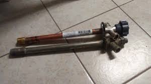 That means if a sudden freeze occurs or you forget to shut down and drain the water spigot water line for the winter, your chances of having a pipe burst drop dramatically. Old Frost Free Sillcock Woes Home Improvement Stack Exchange