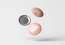 Pin Button Badge Mockup Pin Button Badges Button Badge Button Pins