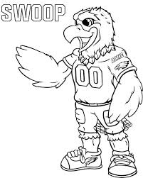 Swoopcolorsheet Jpg 524 656 Logotipo De Animal Nfl Animales