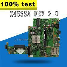 Asus support center helps you to downloads drivers, manuals, firmware, software; X453sa Laptop Motherboard For Asus X453s X453sa X453 F453s Mainboard Test 100 Ok N3710 4 Cores Motherboards Aliexpress