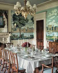 Elle Decor On Instagram One Of The Biggest Statements In This Historic Estate In New York S Hudson Valley Charming Dining Room Unique Dining Room Elle Decor
