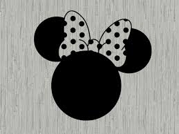 Sagome a forma di animali creaconlacarta. Disney S Minnie Mouse Svg Minnie Mouse Head Svg Minnie Etsy