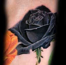 #rose #roses #flowers #rosetattoo #rosestattoo #flowertattoo #realistictattoo #realisticrose. 70 Tatuaggi Con La Rosa Nera Con Significato