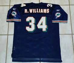 Browse miami dolphins store for the latest dolphins jerseys, uniforms, jersey and more for men, women, and kids. Vintage Reebok Miami Dolphins Ricky Williams Navy Blue Jersey Jersey Vintage Reebok Ricky Williams