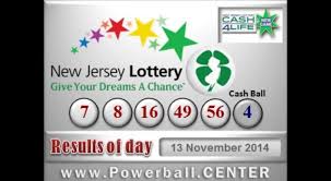New Jersey Cash 4 Life 13 November 2014 Nj Lottery New Jersey Lottery Powerball Center Lottery Lottery Tickets Powerball
