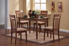 Cs430 Table 4 Chairs 150430 Coaster Furniture Dining Room Sets In 2020 Dining Furniture Makeover Dining Table Setting Wooden Dining Table Set