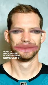 James Reimer apologizes for not wearing pride jersey when told to , -,  #comedy #hockey #funny #jokes #meme #haha #funnyvideos