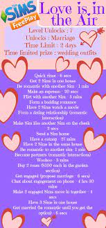 You can only do this quest if you are on or have passed level 7. Simsfreeplay Sims Freeplay Love Is In The Air