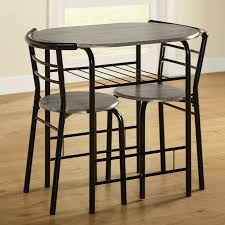 black metal frame 3 pc dining table set