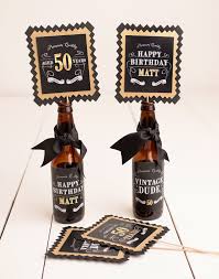 50th Birthday Party Ideas For Men Vintage 50th Birthday Centerpiece Beer Labels Milestone Birthday Etsy In 2020 50th Birthday Centerpieces Vintage Birthday Parties Birthday Centerpieces