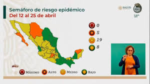 Según indicaron las autoridades, la reactivación de actividades se realizará de manera escalonada durante el semáforo amarillo, por ello enlistamos. Mapa Del Coronavirus En Mexico Que Estados Permanecen En Riesgo Alto Y Cuales Permanecen En Verde As Mexico