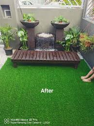 'pebble wash' adalah batu semula jadi dan ianya membuat elemen kelihatan lebih lembut dan asli. Hias Laman Rumah Before Tips Hias Ruang Tamu Dapur Facebook