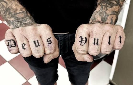 Looking for a bold statement? Finger tattoos are the perfect way to express your deepest feelings in black ink. The words “fuck love” are a popular choice for those who want to