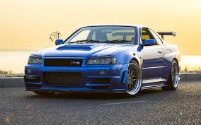 Hd car wallpapers for phone, download high quality beautiful free car background images collection for your mobile phone. Wallpaper Nissan Gtr R34 Blue Car 2560x1600 Hd Picture Image