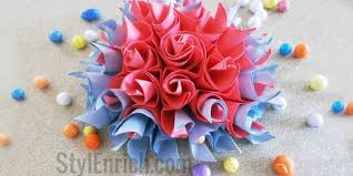 Check spelling or type a new query. Diy Paper Crafts How To Make Easy Origami Paper Flowers Tip Junkie