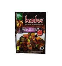 Lihat juga resep sambel goreng ati ampla enak lainnya. Bamboe Bumbu Sambal Goreng Ati 54g