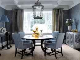 These decor inspiration pictures will inspire you to design a new and improved dining room. Splendid Slim Dining Table Traditional Dining Room Decorating Ideas With Black Sideboard And White Window Trim