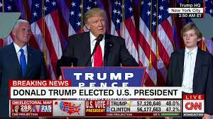 The Moment Cnn Projected Donald Trump Is President